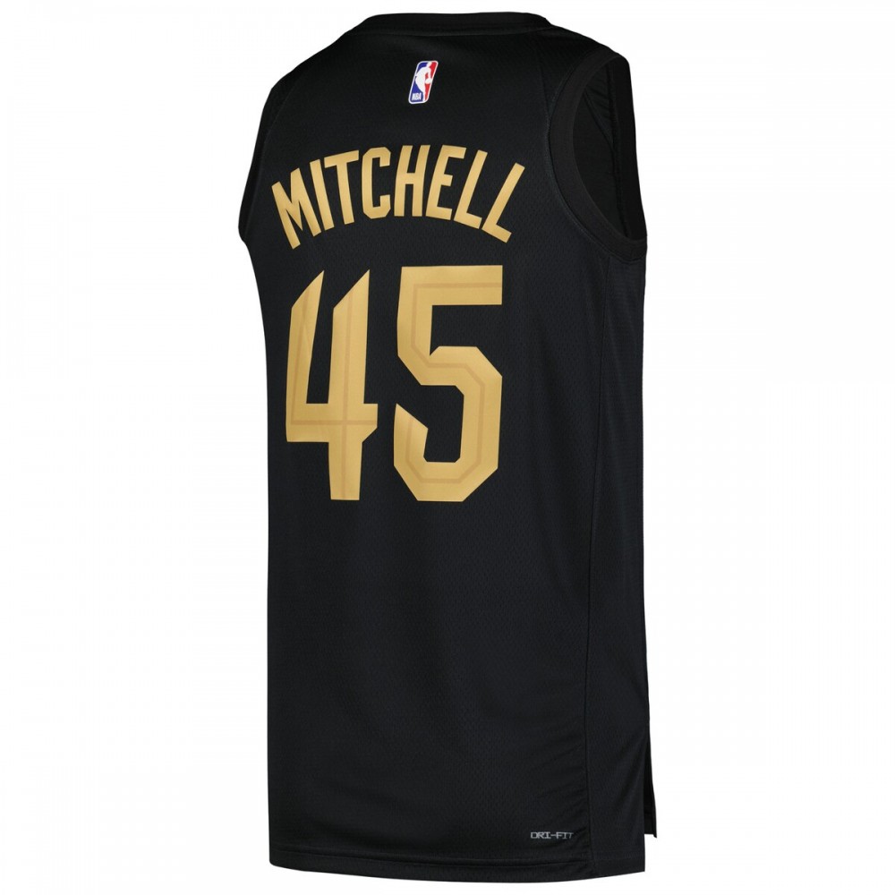 Donovan Mitchell Cleveland Cavaliers Jordan Brand Swingman Player Jersey - Statement Edition - Black-Pro Kit Vault | Brand New 26/27 Sports Jerseys